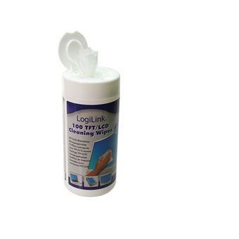 Kit de Limpeza de Equipamento LogiLink TFT LCD Reinigung Wipes - 1
