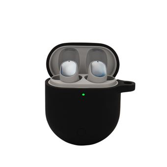 Capa Silicone com Laço pendurado Preto para Xiaomi Redmi AirDots 3 Pro - 1