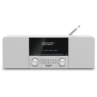 Rádio TechniSat DIGITRADIO 3 Pessoal Analógico e digital Inox, Branco - 1