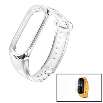 Kit Phonecare | Pulseira Bracelete SmoothSilicone + Película Hydrogel para Xiaomi Mi Band 6 / Mi Smart Band 6 - Transparente - 1