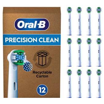 Cabeça de Escova de Dentes Oral-B Precision Clean Precision Clean | Branco - 1
