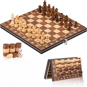 Jogo de Xadrez CO-Phénix para Crianças e Adultos |  24x24cm - 1