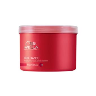Cuidados Específicos Wella Brilliance Tratamiento Cabello Coloreado Normal A Fino 500Ml - 1
