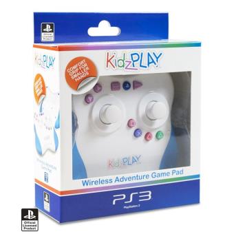 Comando Kidzplay Infantil Wireless Oficial L.Sony Azul Para Ps3 - 1