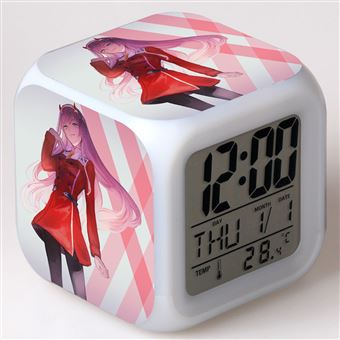 Despertador Infantil HSMY | LED | Multifuncional Colorido | DARLING in the FRANXX 6 - 1