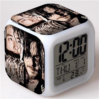 Despertador Infantil HSMY | LED | Multifuncional Colorido Cadeau | The Walking Dead 4 - 1