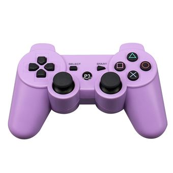 Comando para PS3 Nanlin | Sem Fios | Dualshock | Bluetooth | 3 Jogos | sixaxis gamepad | Roxo - 1