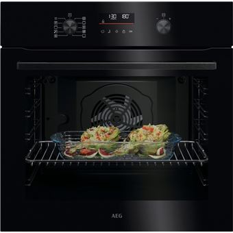 Forno Elétrico AEG Series 5000 Forno multifunções Série 5000 SurroundCook com LUX | Pirolítico | 72 L | 59.4 cm | A++ | Preto - 1