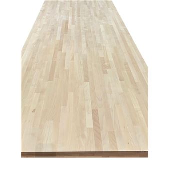 Painel maciço Maderterraneo em madeira de faia | 32x1220x2440 mm - 1