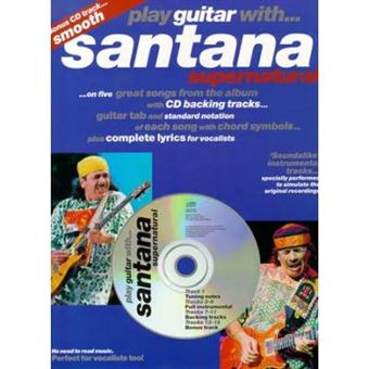 Partitions Variété, Pop, Rock... Wise Publications Santana Carlos - Play Guitar Supernatural + Cd - Guitare Tab Guitare Tablatures - 1