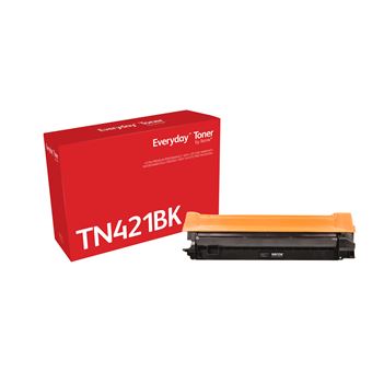 Compatível Xerox Everyday Toner Preto compatível com Brother TN-421BK, Capacidade padrão | Laranja - 1