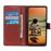 Capa PU Magunivers estande marrom para Samsung Galaxy A50_3