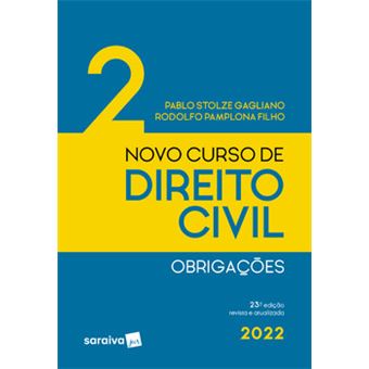 Novo Curso De Direito Civil - 23ª Edição 2022 - 1