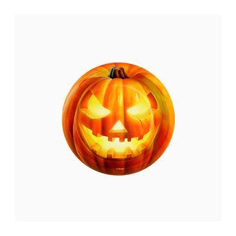 Pratos rasos de cartão OhYeah! Halloween | 18cm | 8 Unidades - 1