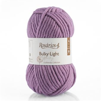 Fio de Lã Rosarios 4 Bulky Light | 100G - Lilas 122 - 1
