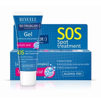 Tratamento em Gel Revuele | NO PROBLEM SOS | para Acne com Ácido Salicílico - 1