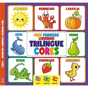 Meu Primeiro Livrinho Trilíngue - Cores - 1