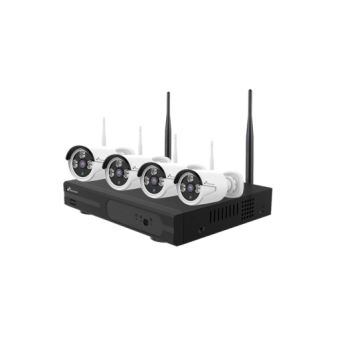 Kit de Videovigilância Nivian NV-KIT430W-4CAM | Branco - 1
