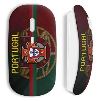 Rato Wireless Maniacase Bandeira de Portugal Fpf - 1