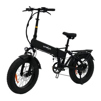 Bicicleta Elétrica Dobrável Windgoo F22 Pro | Motor 250W | Bateria 48V 12.5Ah | 20 x 4.0'' - Preta - 1