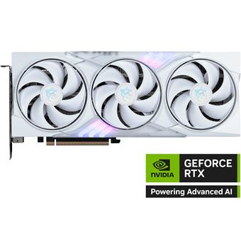 Placa de Vídeo MSI GAMING GeForce RTX 5060 TI 16G TRIO OC WHITE | Branco - 1
