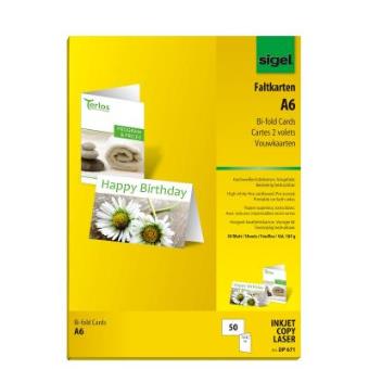 Sigel DP671 postal/cartão Branco - 1