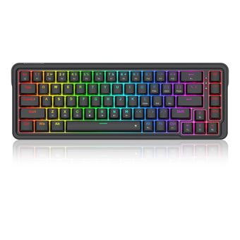 Teclado Wireless REDRAGON K709-RGB Nova | Preto - 1