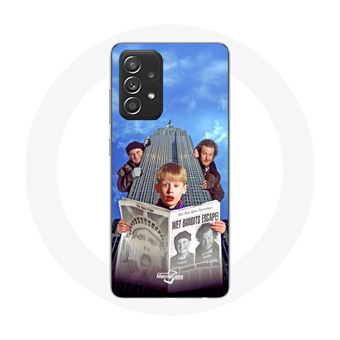 Capa Maniacase para Samsung Galaxy A33 5G Home Alone Mãe Eu Perdi O Avião de Novo - 1