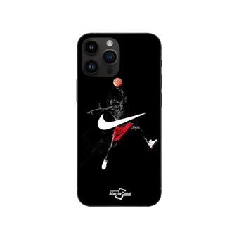 Capa Maniacase para Iphone 13 Pro Max | logotipo da nike jordan fundo preto - 1