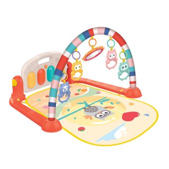 Tapete de Atividades Kikka Boo Happy Owl Naranja - 1