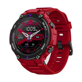 Bracelete de Silicone HSMY para Amazfit T-Rex - Vermelho - 1