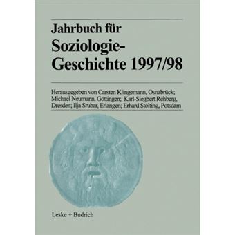 Jahrbuch Fur Soziologiegeschichte 1997/98 - Paperback / softback - 2012 - 1