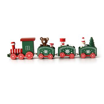 Decorações de Natal SZSMART WH223-G e WH250-R | Comboio em Miniatura - 1