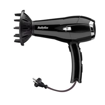 Secador de Cabelo BaByliss D374DE | 2000 W | Preto - 1