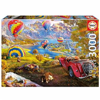 Puzzle Educa O Vale Dos Balões | 3000 Peças - 1