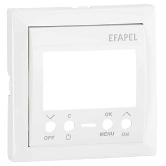 Centro EFAPEL para Interruptor Horário Digital 1 Circuito Branco - 1