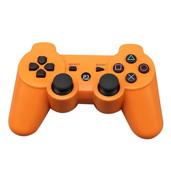Comando para PS3 Nanlin | Sem Fios | Dualshock | Bluetooth | 3 Jogos | sixaxis gamepad | cor laranja - 1