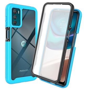 Capa e TPU à prova de choque, anti-riscos Magunivers para Motorola Moto G42 4G - azul claro - 1