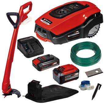 Máquina de Cortar Relva Einhell Freelexo 600-1000 BT | Vermelho - 1