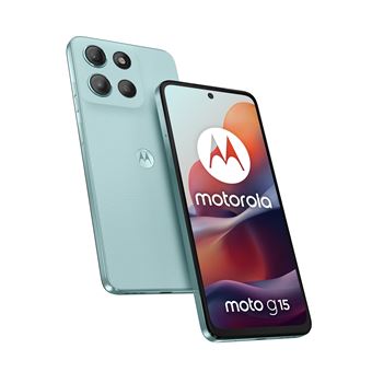 Smartphone Motorola moto g15 | 8 GB | 512 GB | Dual SIM | Azul claro - 1