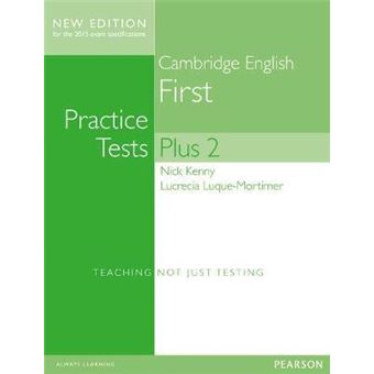 Cambridge First Volume 2 Practice Tests Plus New Edition Students' Book without Key - 1