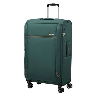 Mala de Viagem Grande Samsonite Base Breeze | 78cm | 4 Rodas | Expansível | Verde Escuro | 105L - 1