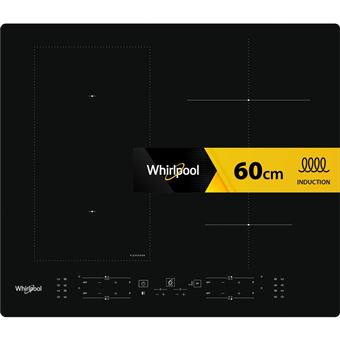 Placa de Indução Whirlpool WL B3360 NE | Elétrica | 59 cm | 4 Zonas | Preto - 1
