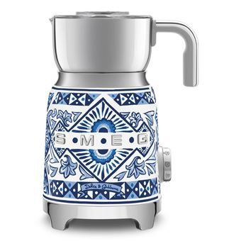 Automatic Milk Frother/warmer Smeg MFF01DGBEU | Azul, Prateado, Branco - 1