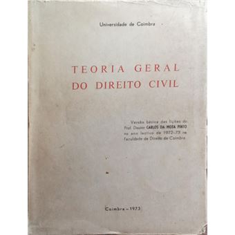 Teoria geral do direito civil. - 1