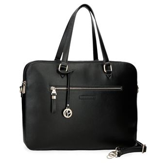 Mala para Portátil 15,6'' e Tablet 12'' Pepe Jeans Elia | Preta - 1