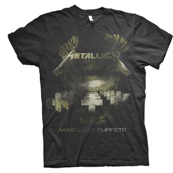 T-shirt Rock Off METALLICA | Master of Puppets Distressed | Preto | XL - 1