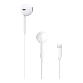 Auriculares Apple Auriculares c/Fio c/Conector Lightning branco | Branco - 1