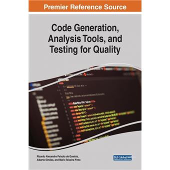 Code Generation, Analysis Tools, And Testing For Quality - 1