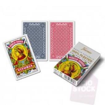 Baralho de Cartas Espanhol Plastico 50 Cartas - 1